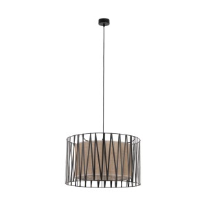 Lampa wisząca Harmony Nature Czarny 3x E27 - TK Lighting