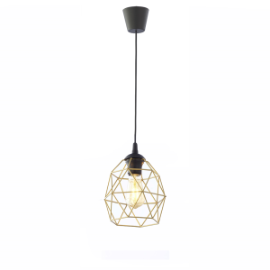 Lampa wisząca Galaxy Black/Gold 1x E27 - TK Lighting