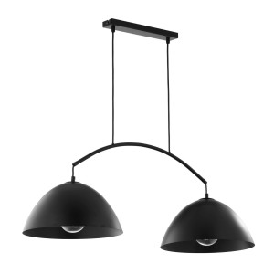 Lampa wisząca Faro Black 2x E27 - TK Lighting