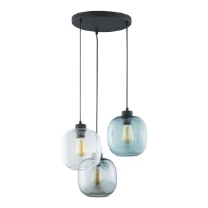 Lampa wisząca Elio Czarny 3x E27 - TK Lighting