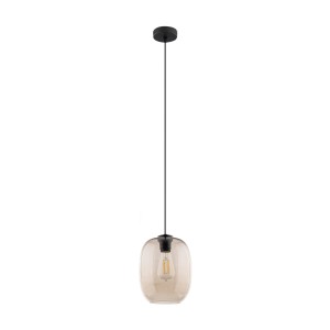 Lampa wisząca Elio Topaz Czarny 1x E27 - TK Lighting
