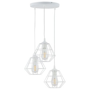 Lampa wisząca Diamond New White 3x E27 - TK Lighting