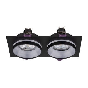 Lampa sufitowa Jet Black Eye 2x GU10 - TK Lighting