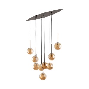 Lampa wisząca Estera Brown 9x G9 - TK Lighting