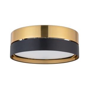 Lampa sufitowa Hilton Black/Gold 4x E27 - TK Lighting