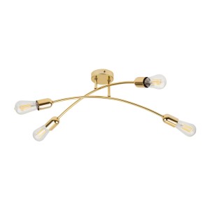 Lampa sufitowa Helix Gold 4x E27 - TK Lighting