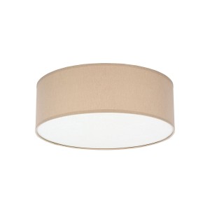 Lampa sufitowa Rondo Beżowe Biały 4x E27 - TK Lighting