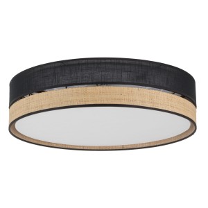 Lampa sufitowa Paglia New Black 4x E27 - TK Lighting