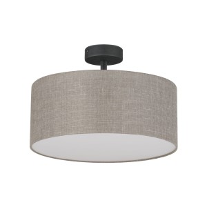 Lampa sufitowa Rondo Linen Czarny 4x E27 - TK Lighting