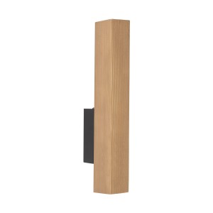 Kinkiet Teo Czarny, Sosna 1x - TK Lighting