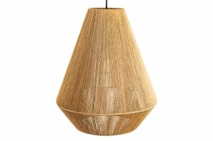 Lampa wisząca PURE NATURE II papier, rattan – INVICTA