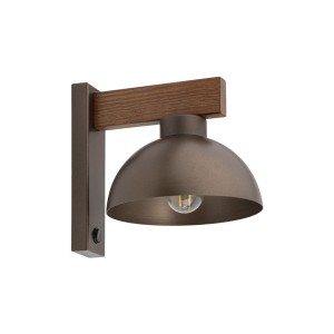 Kinkiet Oslo Brown 1x E27 - TK Lighting