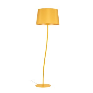 Lampa podłogowa Nicola Yellow Żółty 1x E27 - TK Lighting