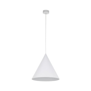 Lampa wisząca Cono L White 1x E27 - TK Lighting