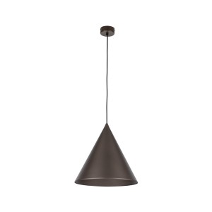 Lampa wisząca Cono L Brown 1x E27 - TK Lighting