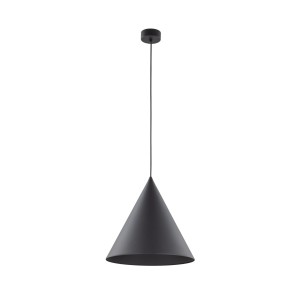 Lampa wisząca Cono L Black 1x E27 - TK Lighting