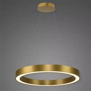 Ledowa lampa wisząca Billions No.4 Φ80 cm - 3k złota Altavola Design