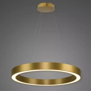 Ledowa lampa wisząca Billions No.4 Φ120 cm - 4k złota Altavola Design