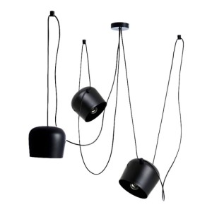 Nowoczesna Lampa Wisząca 3xØ30cm Abruzzo Rittoro