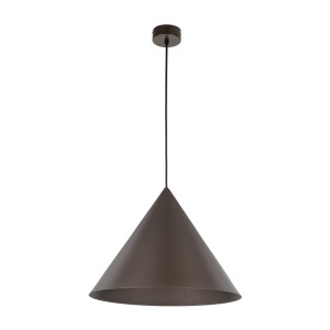 Lampa wisząca Cono Xl Brown 1x E27 - TK Lighting