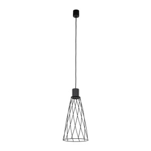 Lampa wisząca Modesto Black 1x E27 - TK Lighting