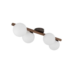 Kinkiet Estera Wood Orzech Orzech 4x G9 - TK Lighting