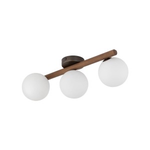Lampa wisząca Estera Wood Orzech Orzech 3x G9 - TK Lighting