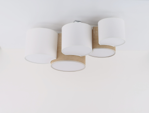 Lampa sufitowa Mona Juta Biały 5x E27 - TK Lighting