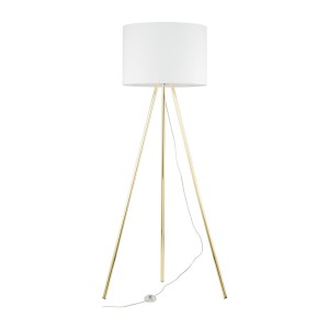 Lampa podłogowa Umberto White Gold 1x E27 - TK Lighting