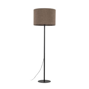 Lampa podłogowa Earth Czarny 1x E27 - TK Lighting