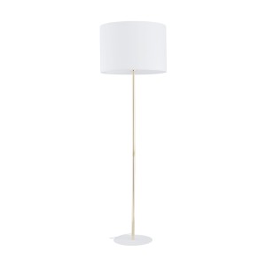 Lampa podłogowa Umberto White Gold 1x E27 - TK Lighting