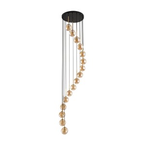 Lampa wisząca Aurora Gold 16x G9 - TK Lighting