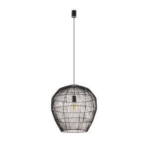 Lampa wisząca Haiti M czarny 1 pkt E27 - Nowodvorski