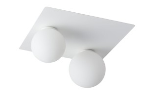 Plafon Argon 2 Prostokąt Biały Plafon Sigma 33275