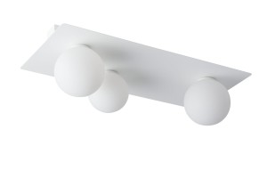 Plafon Argon 3 Prostokąt Biały Plafon Sigma 33278