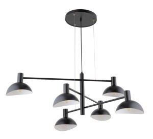 Lampa Wisząca Artis 6 Lampa Wisząca Czarny Sigma 40531