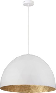 Lampa Wisząca Diament L Biały Złoty Lampa Wisząca Sigma 31369