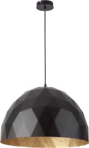 Lampa Wisząca Diament L Czarny Złoty Lampa Wisząca Sigma 31367