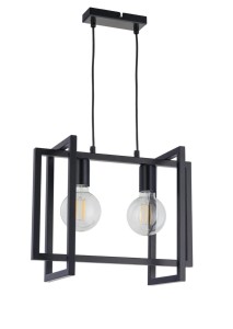 Lampa Wisząca Eden 2 Lampa Wisząca Czarny Sigma 32233