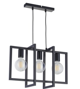 Lampa Wisząca Eden 3 Lampa Wisząca Czarny Sigma 32235