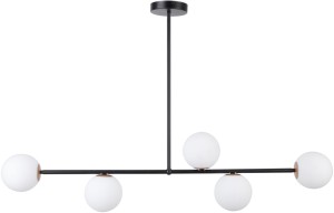 Lampa Wisząca Gama 5 Czarny Lampa Wisząca Sigma 33186