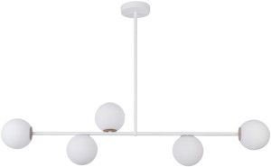 Lampa Wisząca Gama 5 Biały Lampa Wisząca Sigma 33187