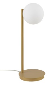 Lampka Lampka Biurkowa Gama Złoty Beż Sigma 50274