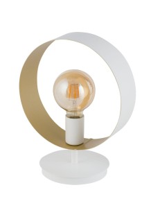 Lampka Happy Lampka Biurkowa Biały Złoty Sigma 50282