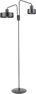 Lampa Podłogowa Jumbo Czarny Sigma 50106