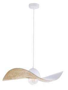 Lampa Wisząca Kapello M Biały Złoty ? 55Cm Lampa Wisząca Sigma 32345