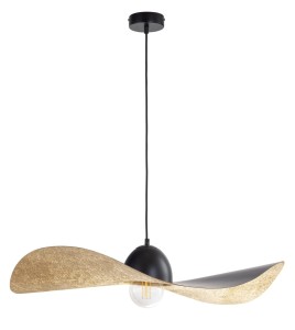 Lampa Wisząca Kapello L Czarny Złoty ? 76Cm Lampa Wisząca Sigma 32340