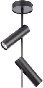 Plafon spot Leda 2 / Czarny GU10 - Sigma