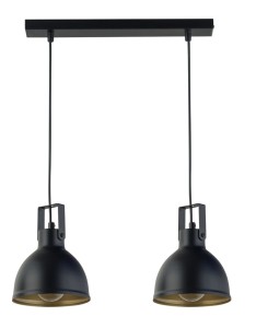 Lampa Wisząca Mars 2 Lampa Wisząca Czarny Złoty Sigma 32258