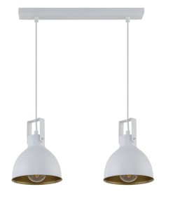 Lampa Wisząca Mars 2 Lampa Wisząca Biały Złoty Sigma 32259